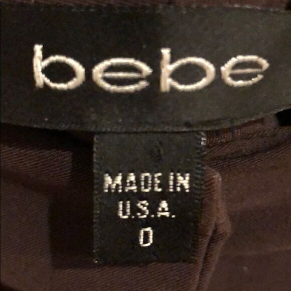 bebe Brown High-Waist Pleated Tailored Shorts - Picture 7 of 7